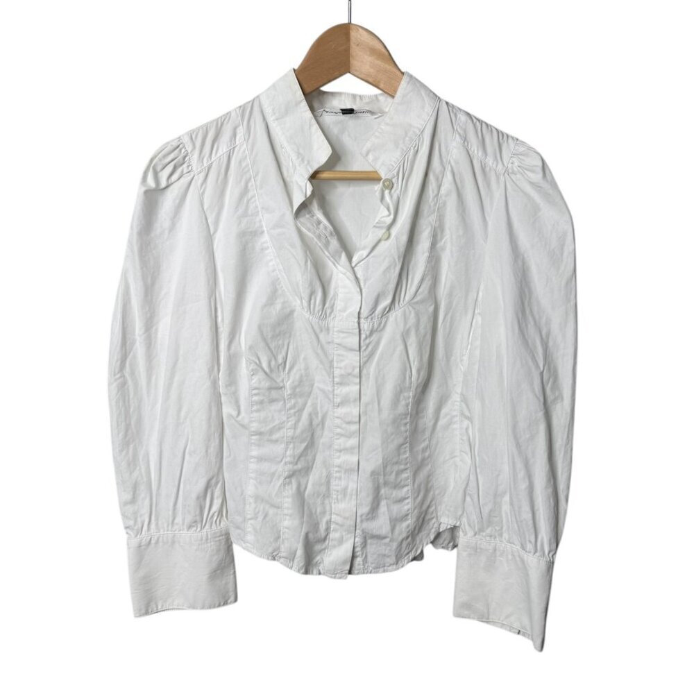 Diane von Furstenberg White Blouse - Size 10